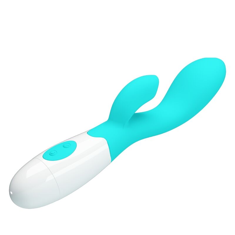 PRETTY LOVE - VIBROMASSEUR SAINT-GRAAL POINT G, VERT D'EAU