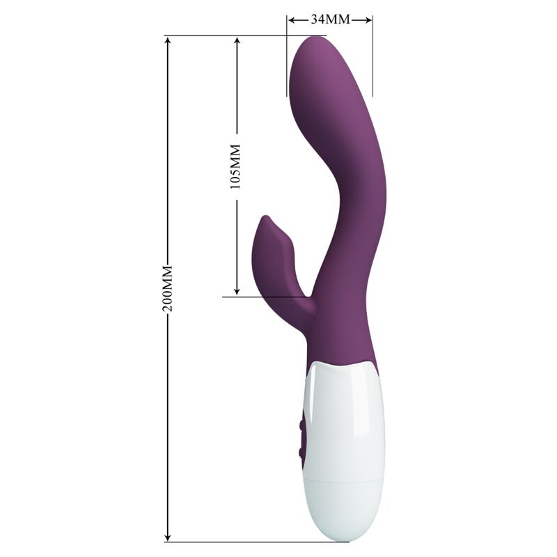 PRETTY LOVE - VIBROMASSEUR G-SPOT SACRÉ VIOLET