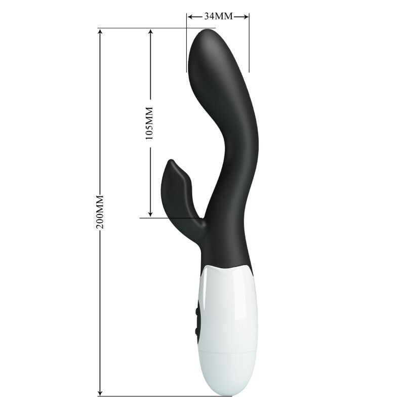 PRETTY LOVE - VIBRATEUR POINT G BRIGHTY NOIR