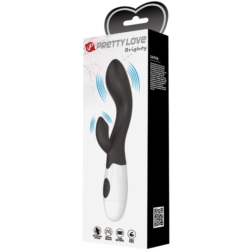 PRETTY LOVE - VIBRATEUR POINT G BRIGHTY NOIR