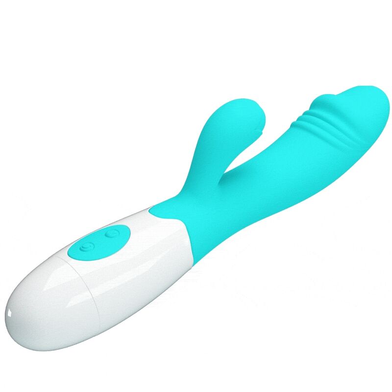 PRETTY LOVE - VIBROMASSEUR POINT G SNAPPY VERT AQUA