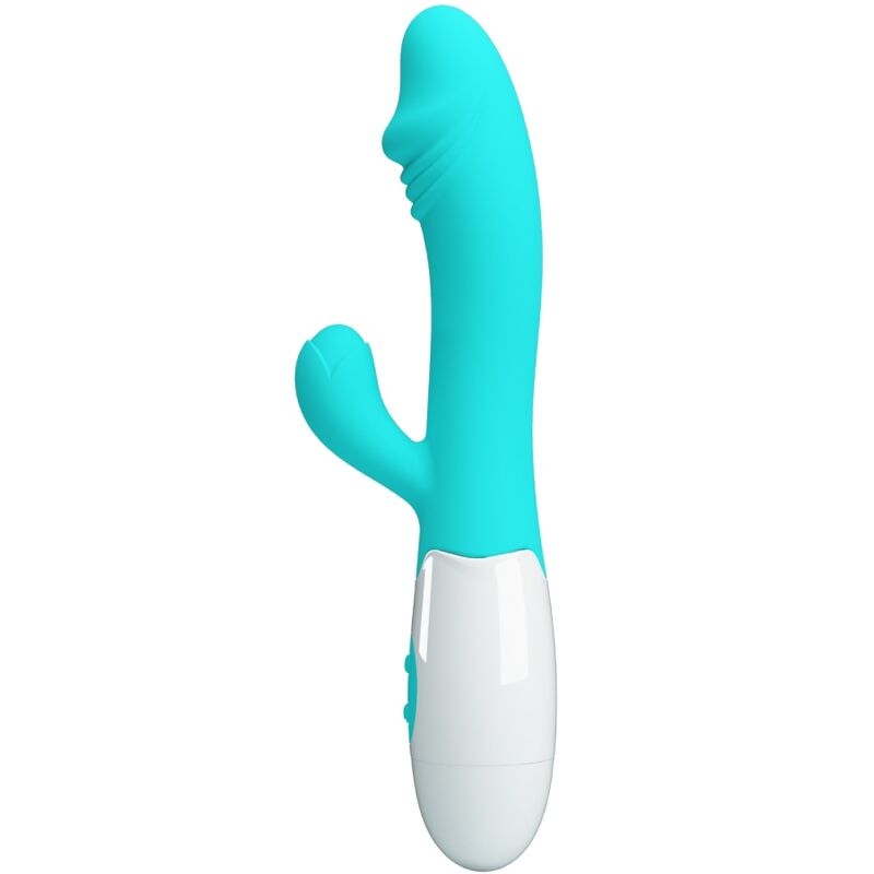 PRETTY LOVE - VIBROMASSEUR POINT G SNAPPY VERT AQUA