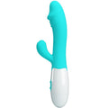 PRETTY LOVE - VIBROMASSEUR POINT G SNAPPY VERT AQUA