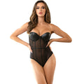 SUBBLIME - BODY BRETELLES CHAÎNETTE NOIR S/M