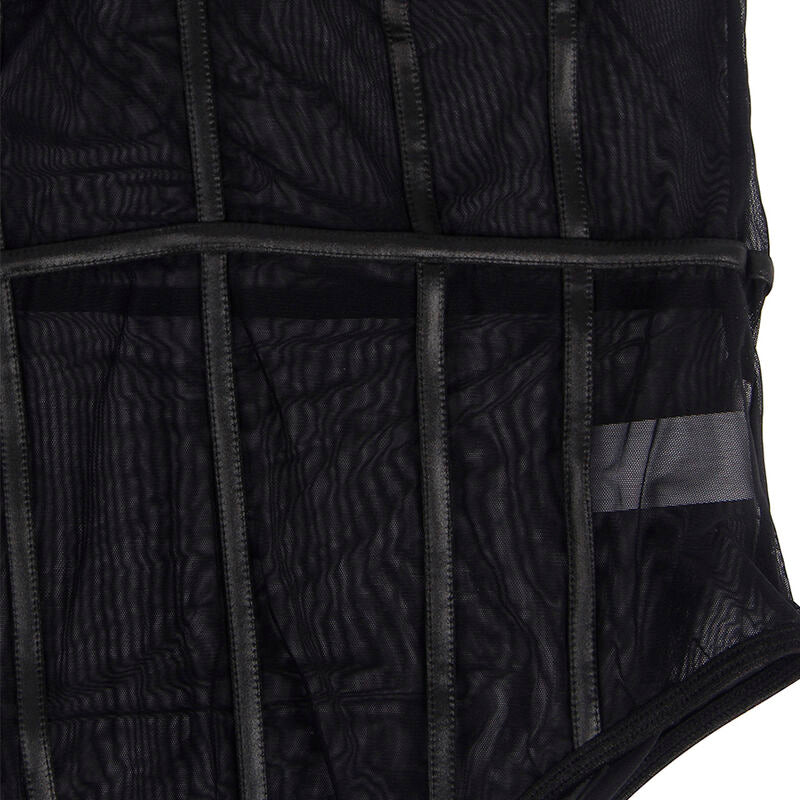 SUBBLIME - BODY BRETELLES CHAÎNETTE NOIR S/M