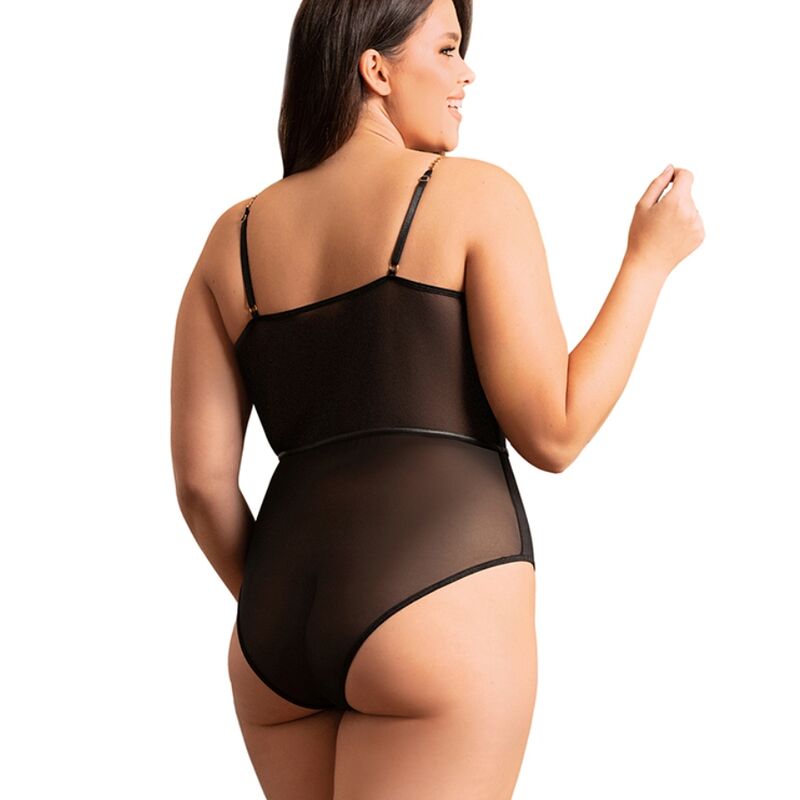 SUBBLIME - BODY BRETELLES CHAÎNETTE NOIR S/M
