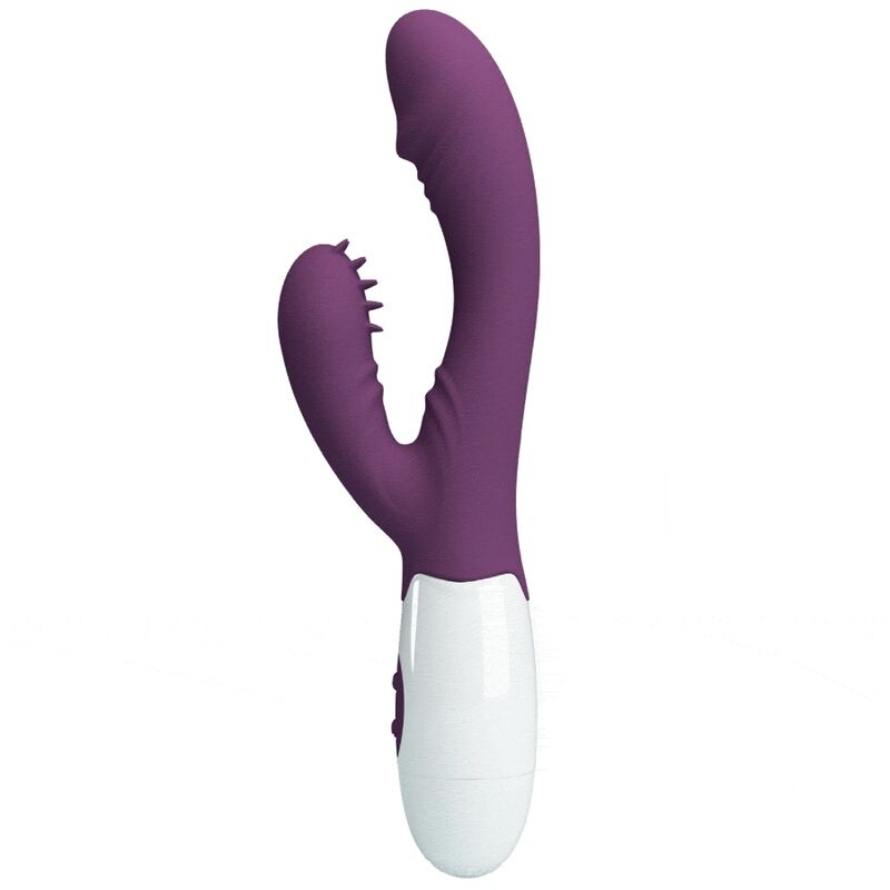 PRETTY LOVE - VIBROMASSEUR LAPIN & STIMULATEUR POINT G ANDRE VIOLET