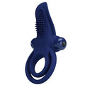 PRETTY LOVE - ANNEAU DOUBLE VIBRANT BRONSON BLEU