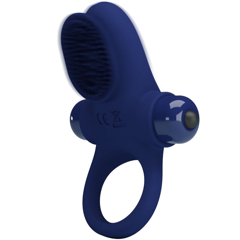 PRETTY LOVE - ANNEAU DE PÉNIS VIBRANT BLEU