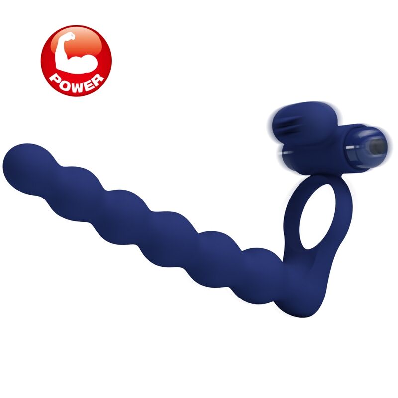 PRETTY LOVE - ANNEAU VIBRANT AJMAL AVEC FICHE BLEU