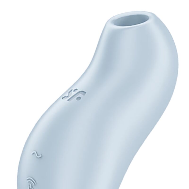 SATISFYER - STIMULATEUR CLITORIDIEN POCKET PRO 1 BLEU CLAIR