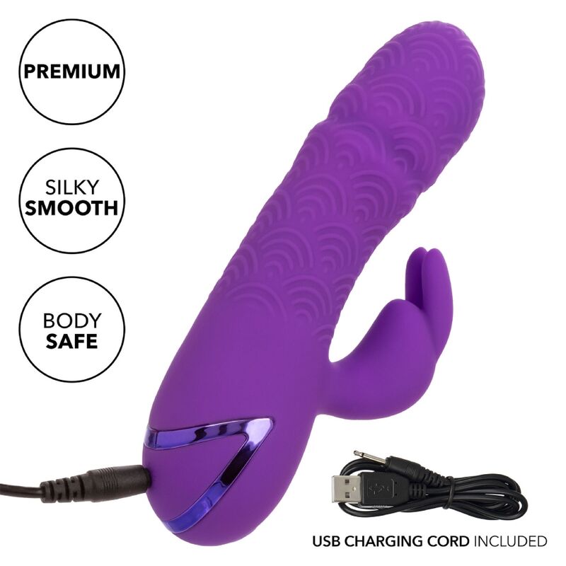CALEXOTICS - VIBROMASSEUR LAPIN MANHATTAN BEACH MARVEL VIOLET PAR CALIFORNIA DREAMING