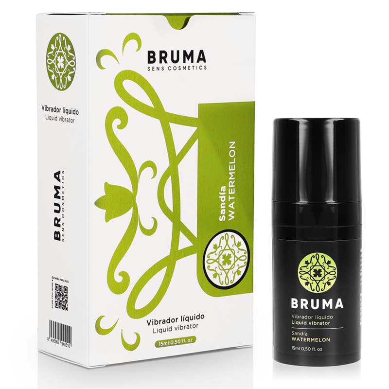 BRUMA - VIBRATEUR LIQUIDE ULTRA GLISSANT PASTÈQUE 15 ML