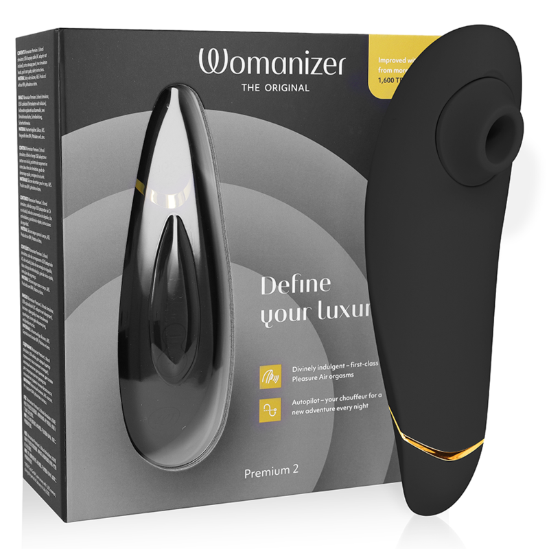 WOMANIZER - STIMULATEUR CLITORIDIEN PREMIUM 2 NOIR