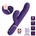 PRETTY LOVE - VIBROMASSEUR POINT G PERLITA MULTIFONCTION 3 EN 1 VIOLET