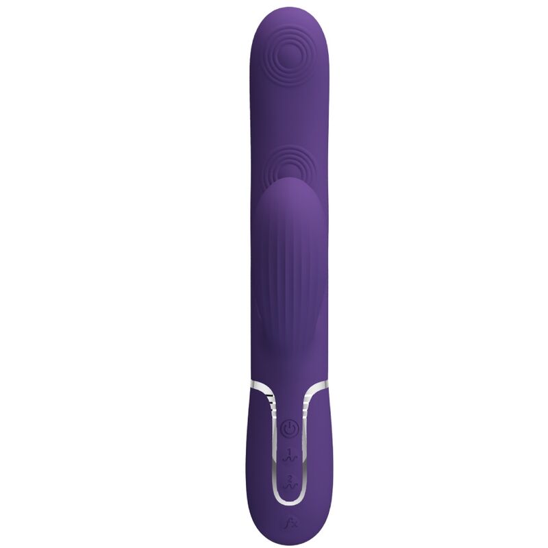 PRETTY LOVE - VIBROMASSEUR POINT G PERLITA MULTIFONCTION 3 EN 1 VIOLET