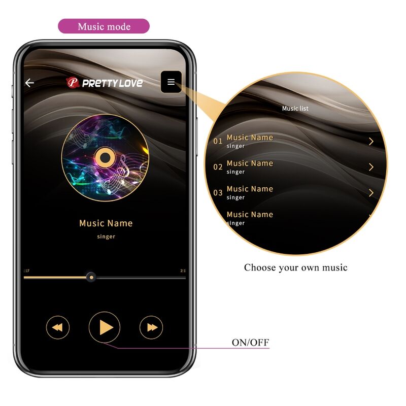 PRETTY LOVE - HECTOR VIBREUR ÉLECTROCHOC APPLICATION GRATUITE VIOLET