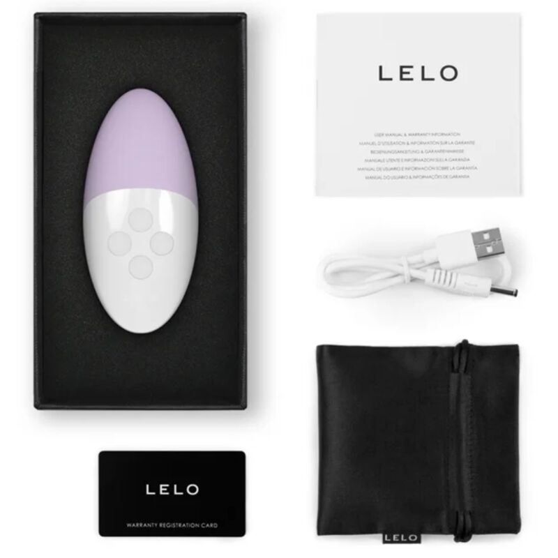 LELO - SIRI 3 MASSEUR CLITORIDIEN CALME LAVANDE