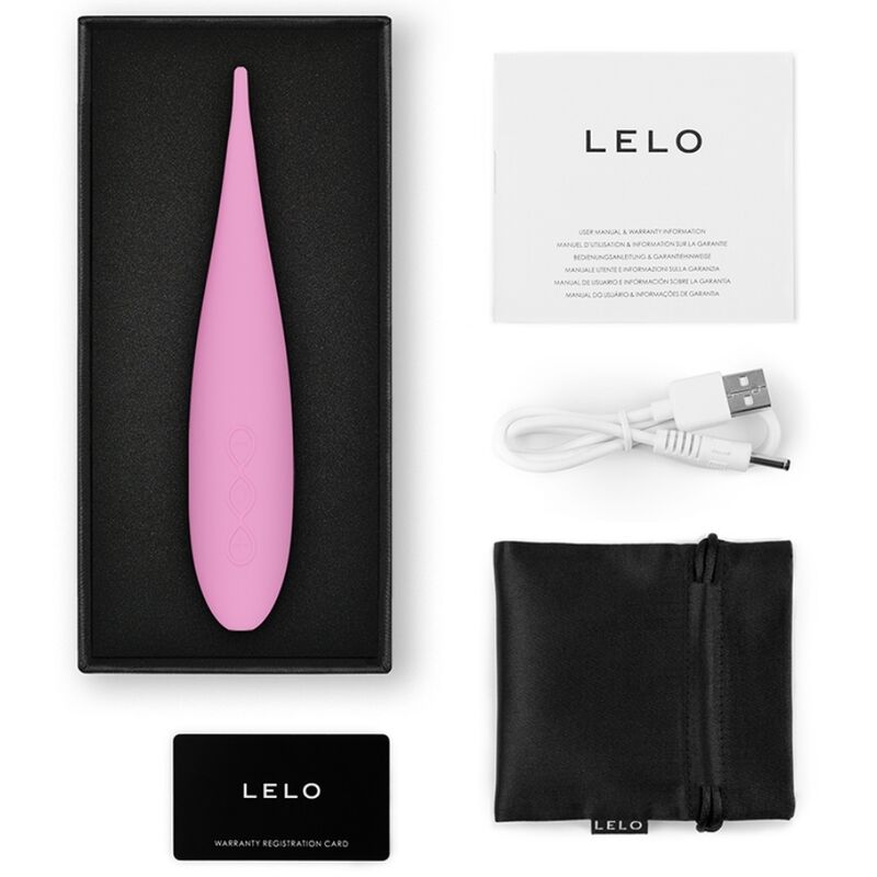 LELO - DOT TRAVEL STIMULATEUR CLITORIDIEN ROSE