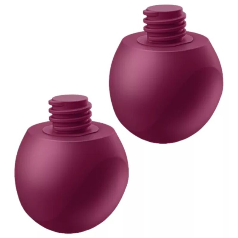 SATISFYER - LOVE BIRDS BOULES VIBRANTES VARIÉES APPLICATION GRATUITE ROUGE BORDEAUX