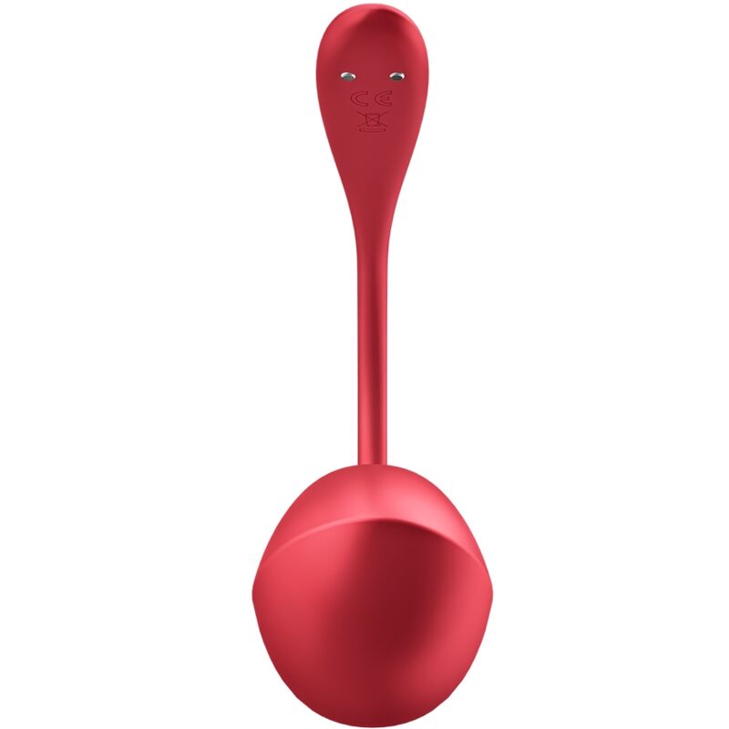 SATISFYER - PÉTALE BRILLANTE STIMULATEUR DU POINT G TÉLÉCOMMANDÉ ROUGE APPLICATION GRATUITE