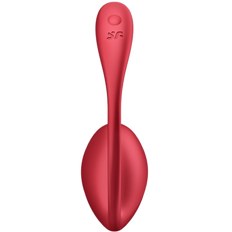 SATISFYER - PÉTALE BRILLANTE STIMULATEUR DU POINT G TÉLÉCOMMANDÉ ROUGE APPLICATION GRATUITE