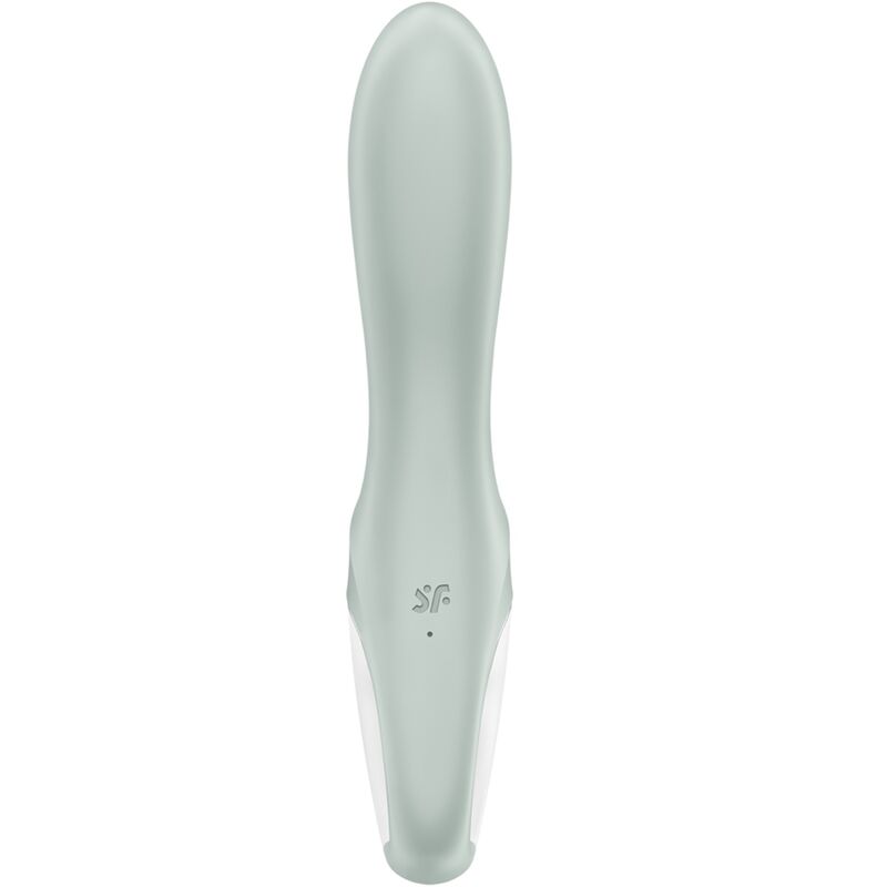 SATISFYER - AIR PUMP BOOTY 3 VIBRATEUR ANAL GONFLABLE GRIS-VERT