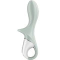 SATISFYER - AIR PUMP BOOTY 3 VIBRATEUR ANAL GONFLABLE GRIS-VERT