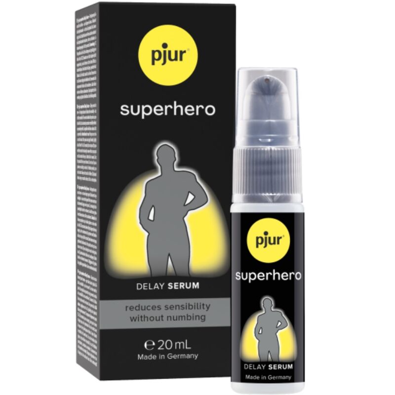 PJUR - SÉRUM RETARDANT CONCENTRÉ SUPERHERO 20ML