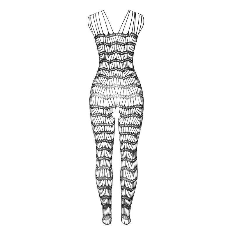 SUBBLIME - 951696 BODY BAS RÉSILLE SANS ENTREJUMBE AVEC BRETELLES SUR LES ÉPAULES NOIR TAILLE UNIQUE