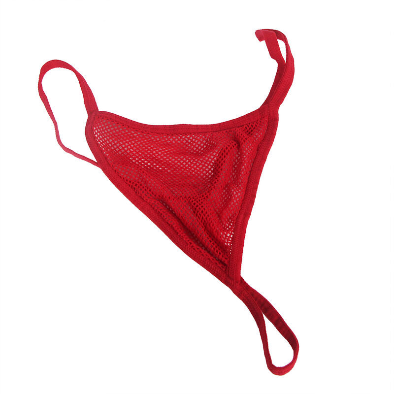 SUBBLIME - 952181 COLLANT-BODY RÉSILLE AVEC GANTS ET STRASS ROUGE TAILLE UNIQUE