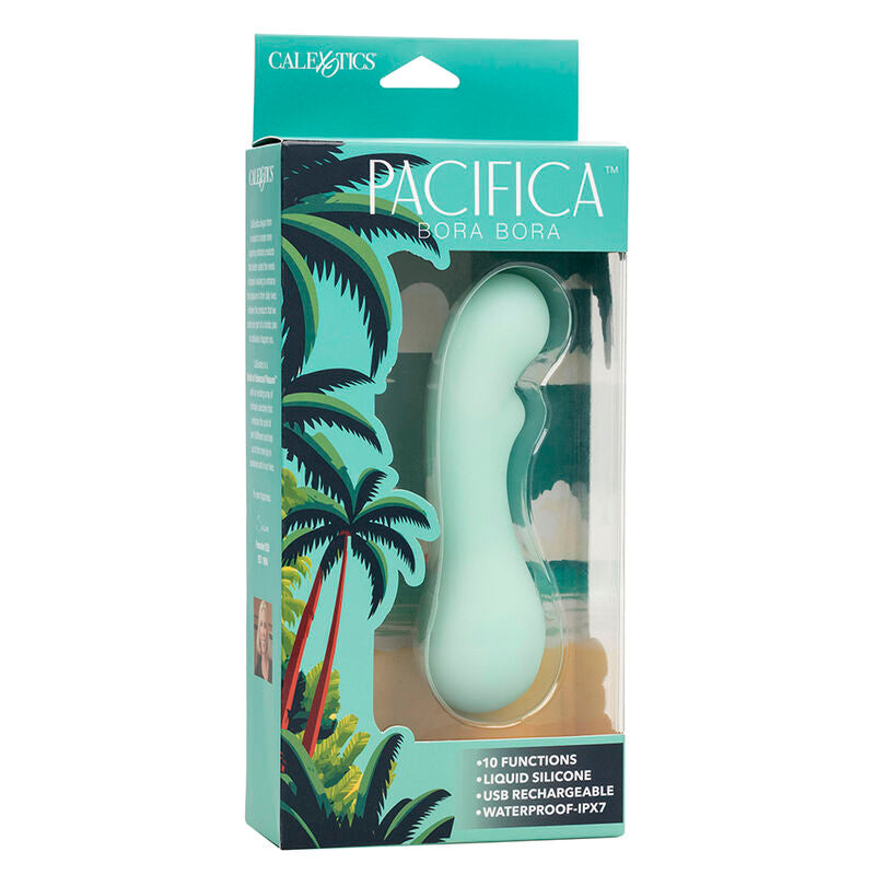 CALEXOTICS - PACIFICA BORA BORA STIMULATEUR POINT G 10 VIBRATIONS AQUA