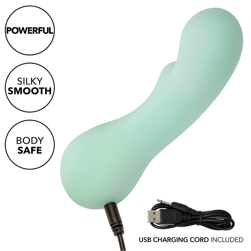 CALEXOTICS - PACIFICA BORA BORA STIMULATEUR POINT G 10 VIBRATIONS AQUA