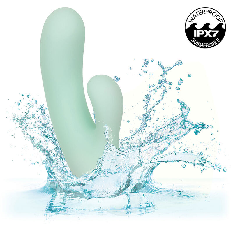 CALEXOTICS - VIBROMASSEUR & STIMULATEUR POINT G PACIFICA FIJI 10 VIBRATIONS AQUA