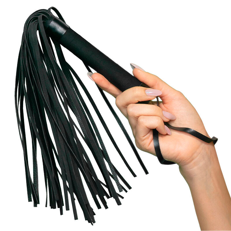 CALEXOTICS - FLOGGER NOCTURNE EN CUIR NOIR