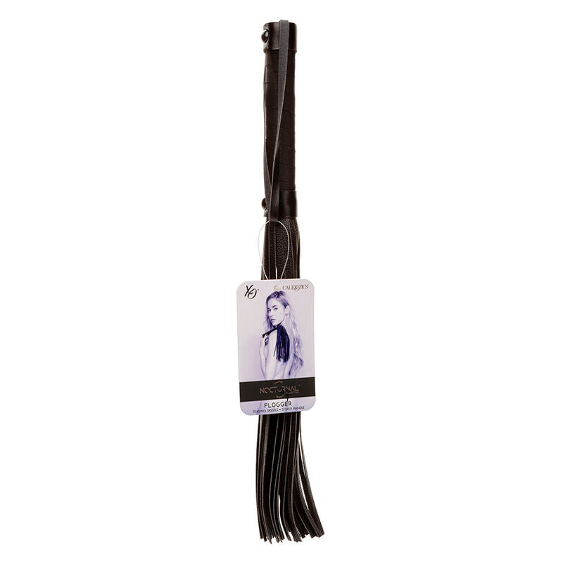 CALEXOTICS - FLOGGER NOCTURNE EN CUIR NOIR