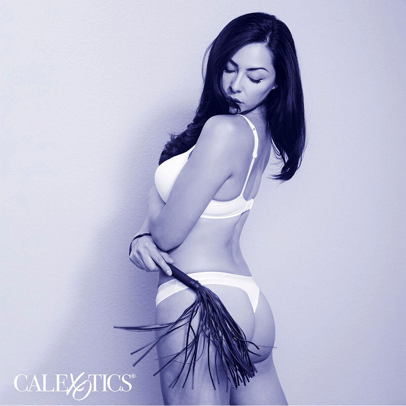 CALEXOTICS - FLOGGER NOCTURNE EN CUIR NOIR