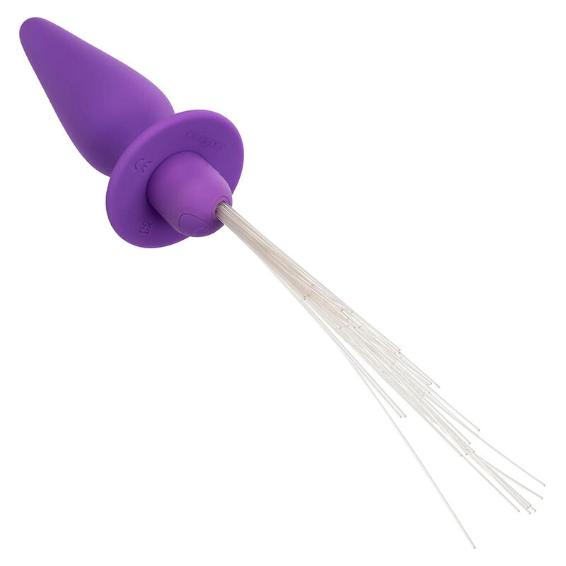 CALEXOTICS - SOUTHERN LIGHTS LUMINEUX BUTT PLUG 10 VIBRATIONS SILICONE VIOLET