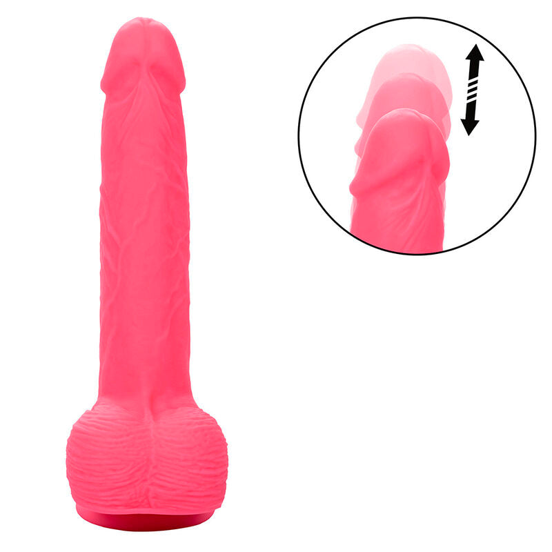 CALEXOTICS - VIBREUR RÉALISTE À PICOTS 10 VIBRATIONS ROSE