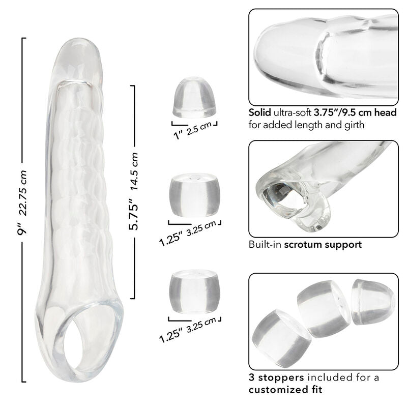 CALEXOTICS - ALLONGEUR DE PÉNIS RÉGLABLE MAXX CLAIR