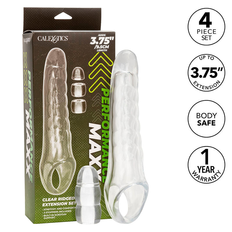 CALEXOTICS - ALLONGEUR DE PÉNIS RÉGLABLE MAXX CLAIR