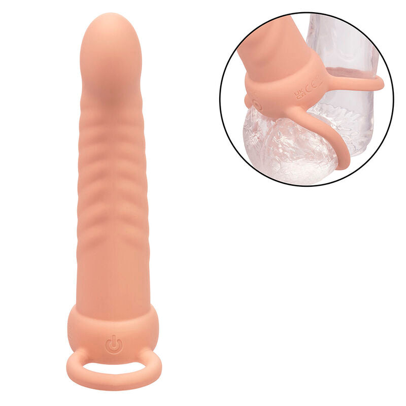 CALEXOTICS - MAXX PÉNÉTRATEUR DOUBLE STRIÉ 10 VIBRATIONS CHAIR