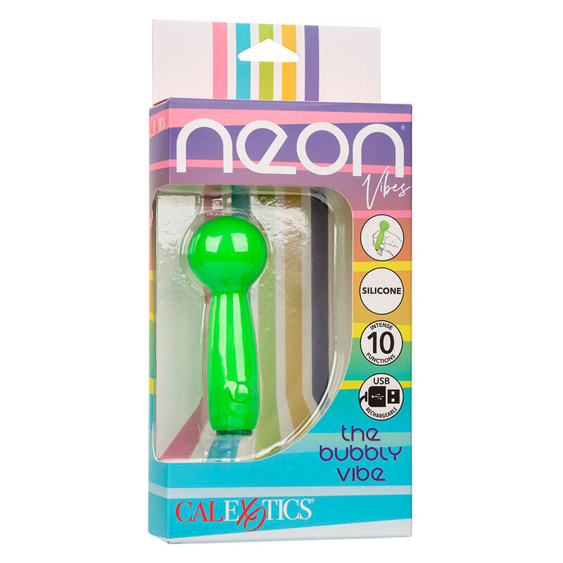 CALEXOTICS - NEON VIBES LE MINI-MASSEUR BUBBLY VIBE 10 VIBRATIONS VERT