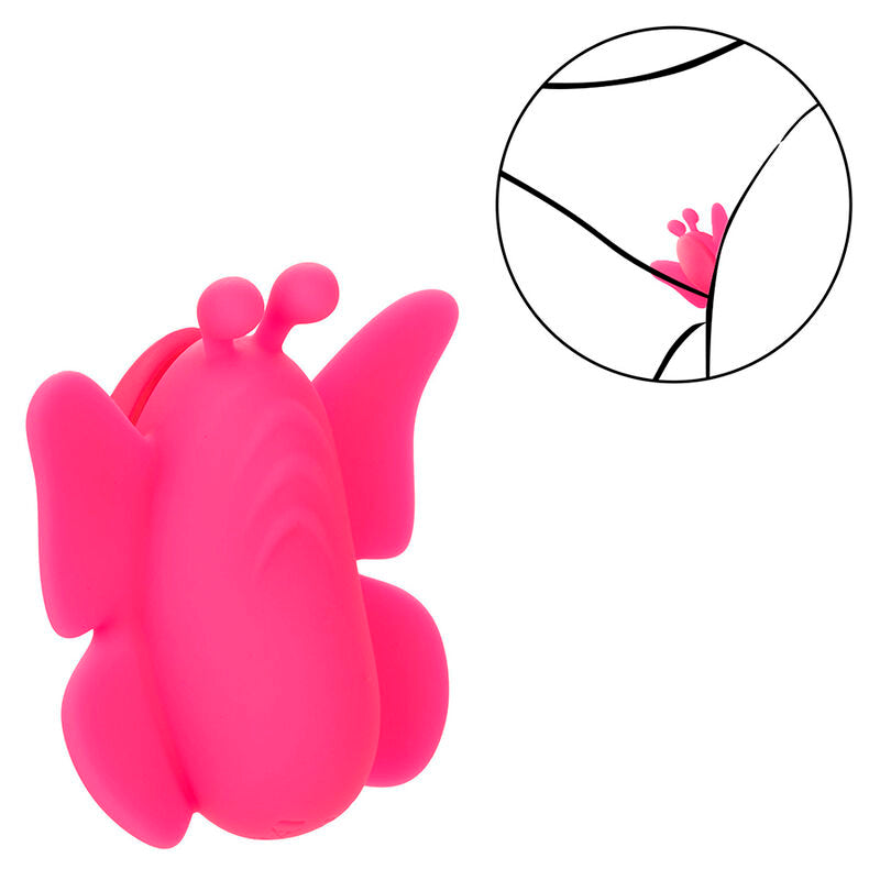 CALEXOTICS - NEON VIBES LE STIMULATEUR FLUTTER VIBE 10 VIBRATIONS ROSE
