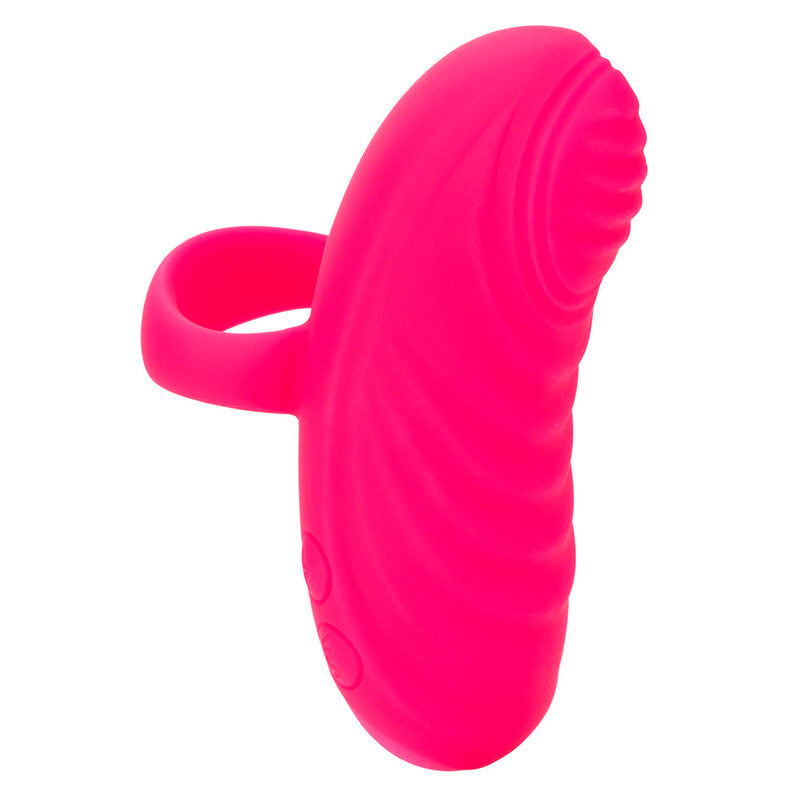 CALEXOTICS - MASSEUR DE MAIN ENVY AVEC BOULE ROULANTE, 7 VIBRATIONS, ROSE