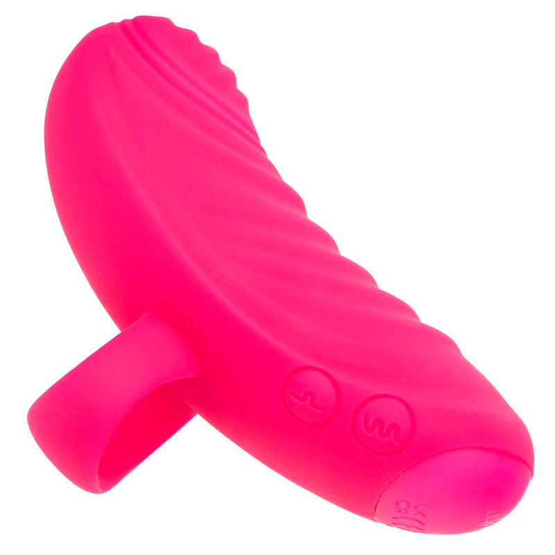 CALEXOTICS - MASSEUR DE MAIN ENVY AVEC BOULE ROULANTE, 7 VIBRATIONS, ROSE