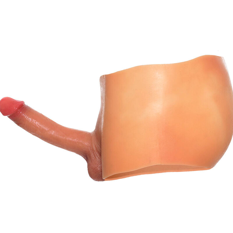 DÉSIR CACHÉ – BOXER ALTER EGO AVEC PÉNIS DE 18 CM, TAILLE S/M