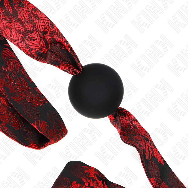 KINK - SILIKONBALLE DE BAILLONNEMENT SCANDALE 4,5 CM MODÈLE 2 146 x 4 CM