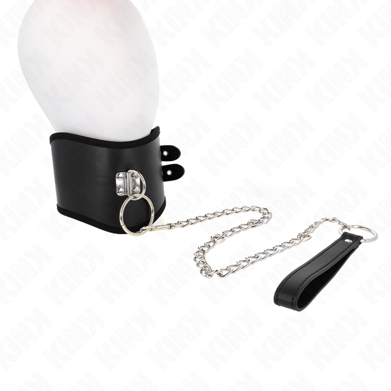 KINK - COLLIER 65 CM AVEC LARGE SANGLE RÉGLABLE 40-55 CM X 10 CM