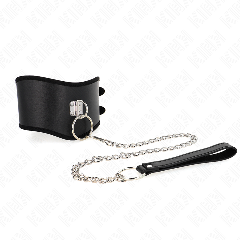 KINK - COLLIER 65 CM AVEC LARGE SANGLE RÉGLABLE 40-55 CM X 10 CM